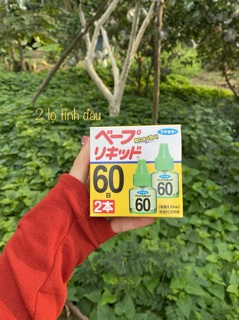 Máy và tinh dầu đuổi muỗi Nhật