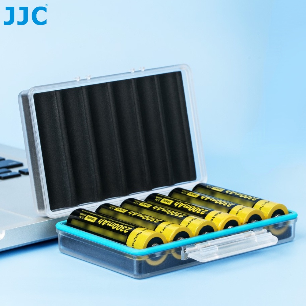 Hộp đựng pin dự phòng JJC 18650 có thể mang theo tiện dụng