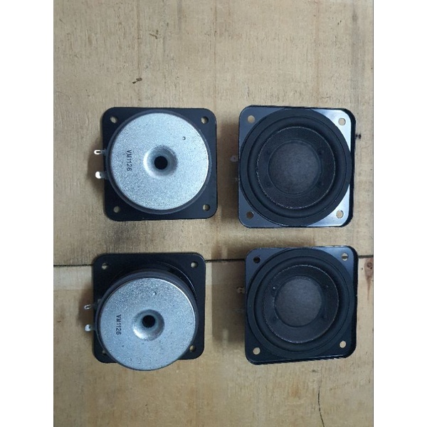 Loa bass sub 8 cm xe hơi- mũ lồi