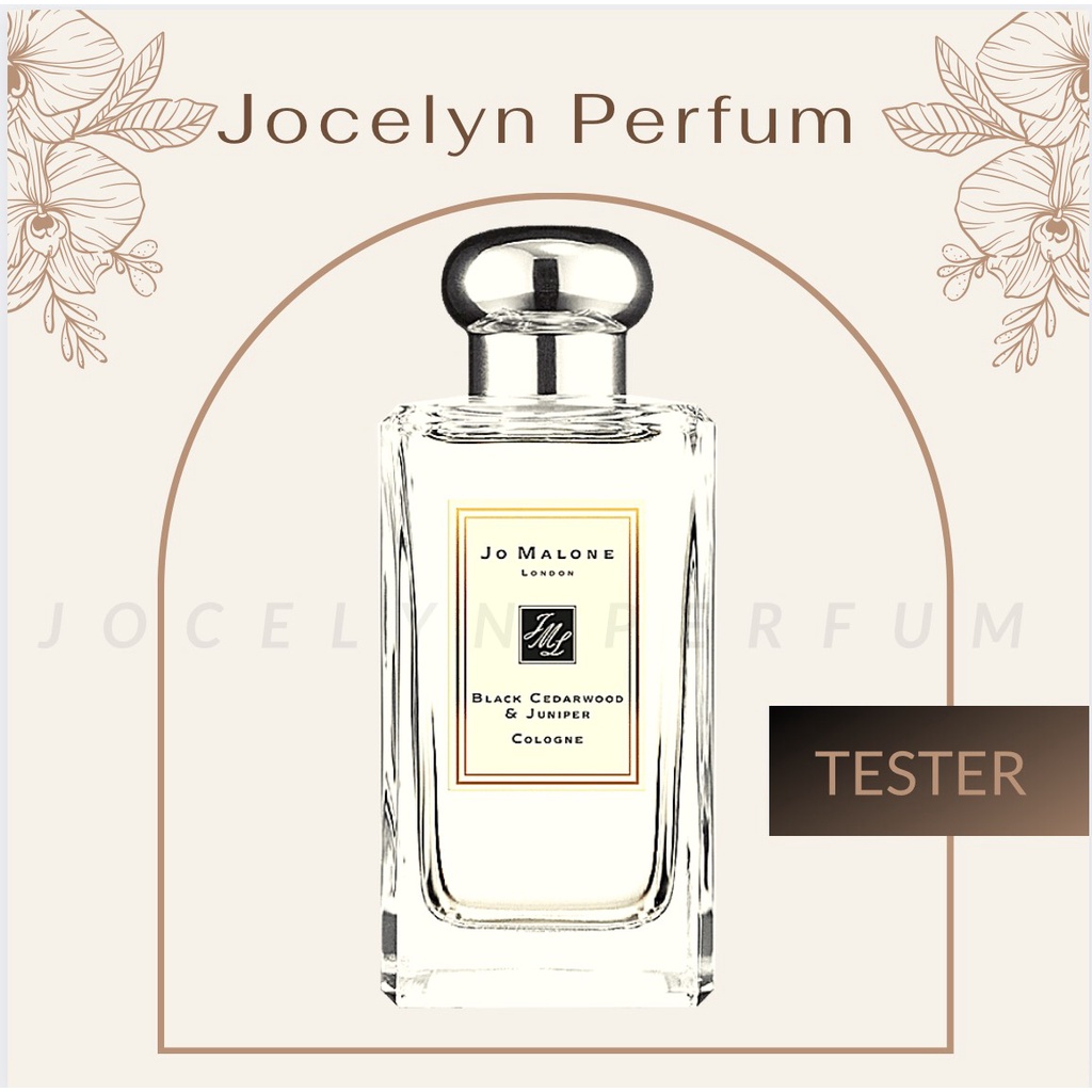 [TESTER] Nước Hoa Jo Malone Black Cedarwood & Juniper - JOCELYN