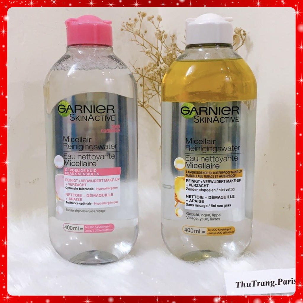 Tẩy Trang Garnier Solution Micellaire 400ml, - Garnier | BigBuy360 - bigbuy360.vn