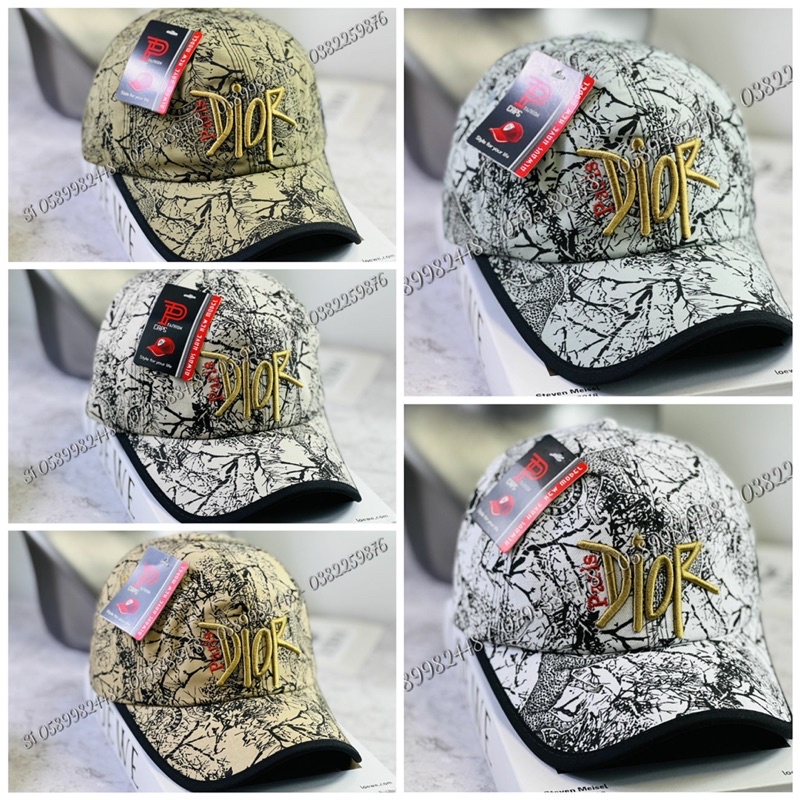Nón kết hoa văn thêu chữ đio nam nữ năng động from unisex