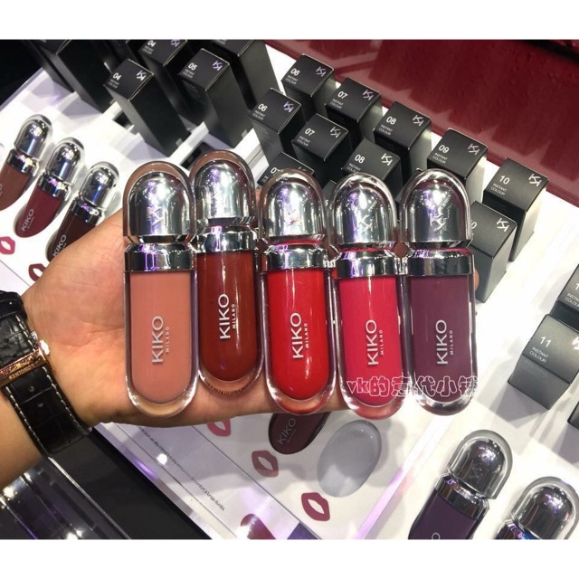Kiko instant color matte liquid lip