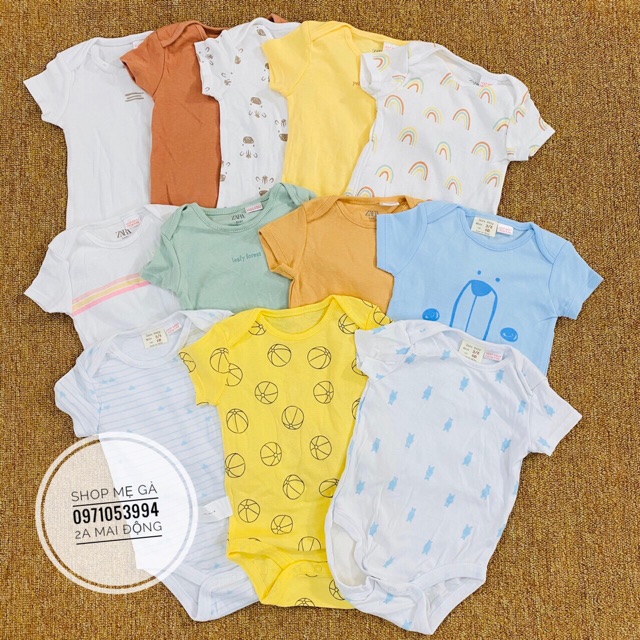 Set 5 body zara cho bé