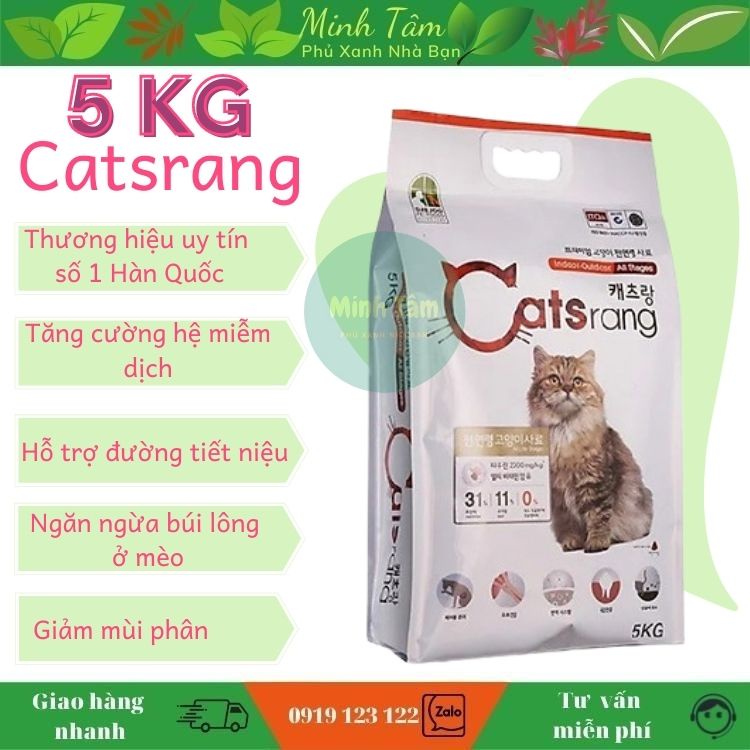 Thức ăn cho mèo CATSRANG Hàn Quốc 5kg New
