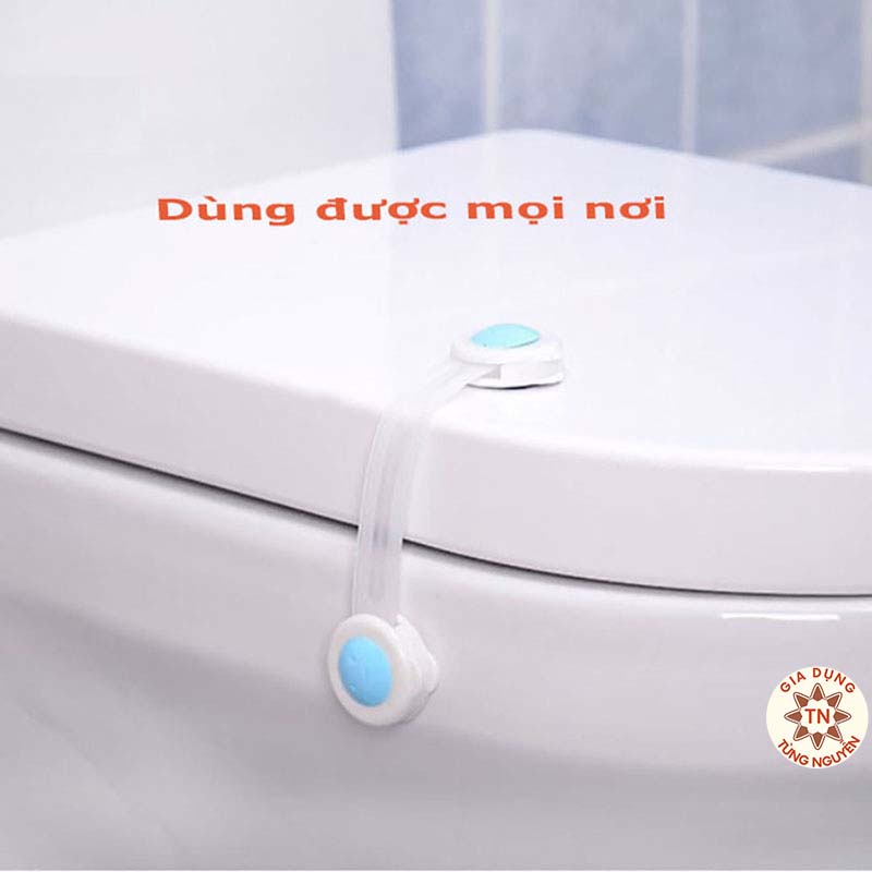 Khóa Giây Cửa Tủ Lạnh Mini, khóa tủ vải đựng quần áo, tủ nhựa, tủ giày gỗ thông minh siêu bền [KHOÁ TỦ DẺO]