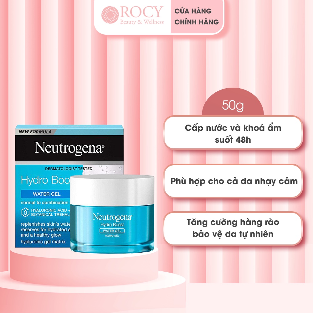 Kem Dưỡng Ẩm Neutrogena Hydro Boost Water Gel 15g- 50g Dành Cho Da Dầu