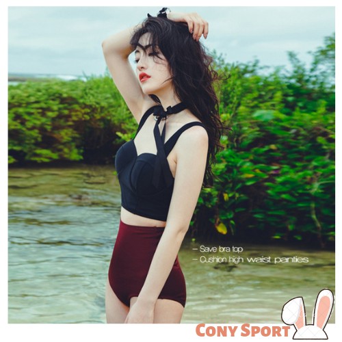 Bộ Đồ Bơi Đi Tắm Biển Nữ Bikini 2 Mảnh (Set Áo Bra Và Quần Lót) CO1908 II NAM CONY SPORT