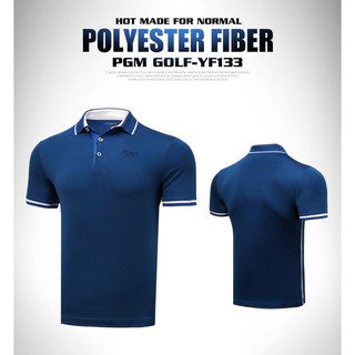 [ CHÍNH HÃNG PGM GOLF] Áo cộc tay Nam golf YF133
