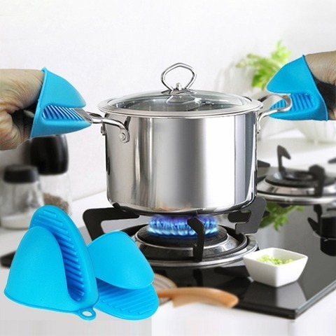 Set 2 găng tay silicon chống bỏng dùng cho nhà bếp