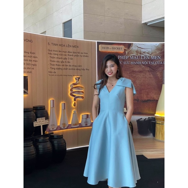 Váy lane jt xanh size s