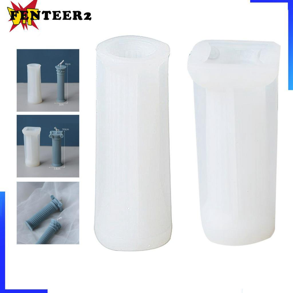 Khuôn Silicone Làm Nến Hình Cột Hy Lạp