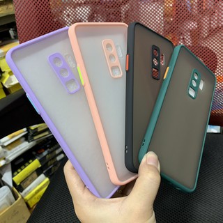 Ốp samsung S8plus, S9plus dẻo viền màu lưng nhám