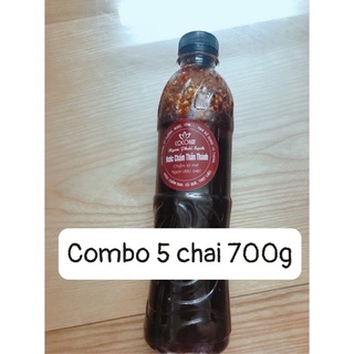 Combo 5 chai Nước chấm xoài, cóc bao tử loại to siêu đậm đặc