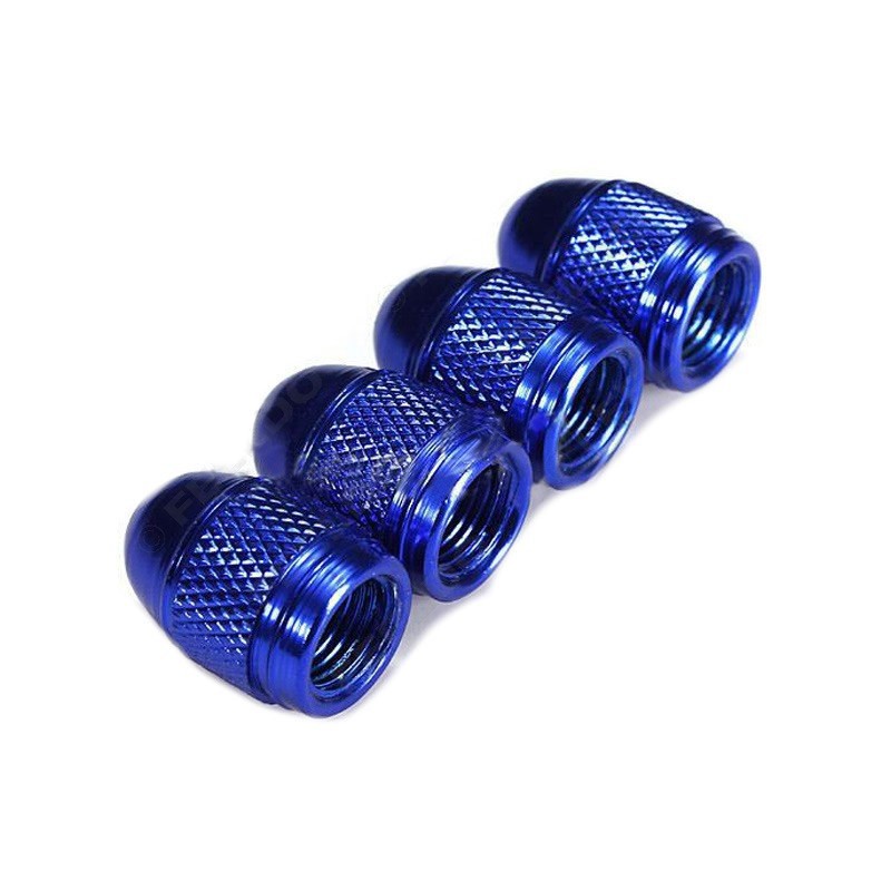 Set 4 nắp gắn van lốp xe bằng nhôm cho xe hơi/xe tải/xe đạp