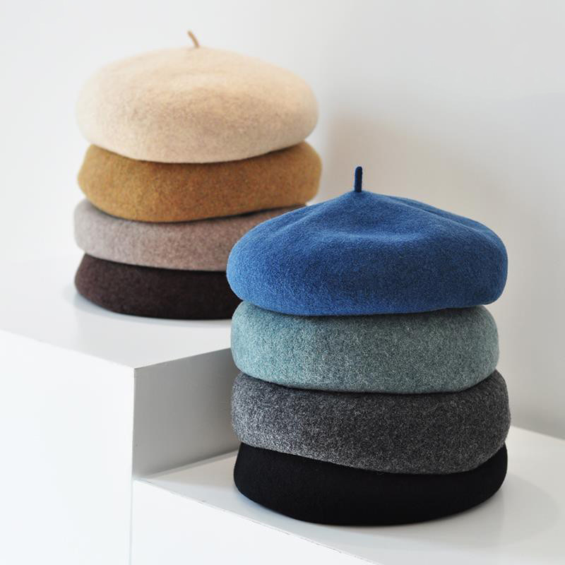 Nón Beret Phong Cách Cổ Điển Thanh Lịch Dành Cho Nữ