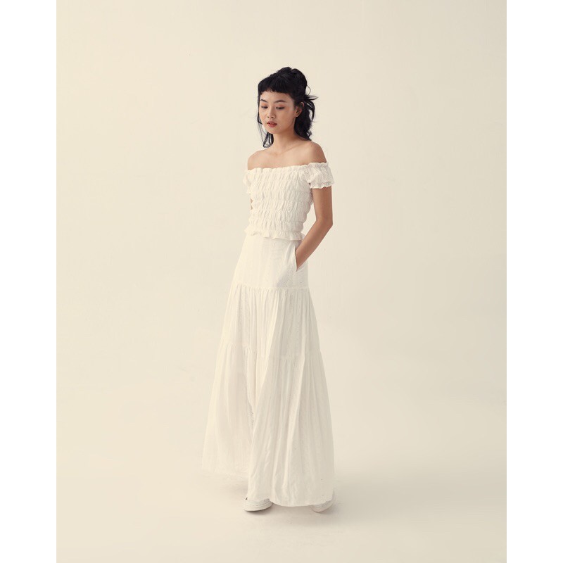 Áo nhún (Cam-Trắng) | BigBuy360 - bigbuy360.vn