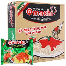 Mì Omachi sốt Spaghetti thùng 30 gói