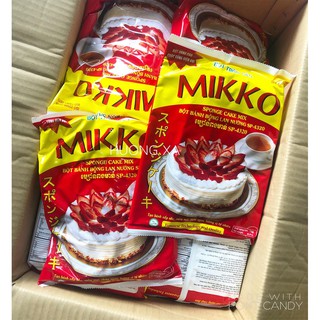 BỘT TRỘN SẴN LÀM BÁNH BÔNG LAN MIKKO 1KG - COMBO 2 gói