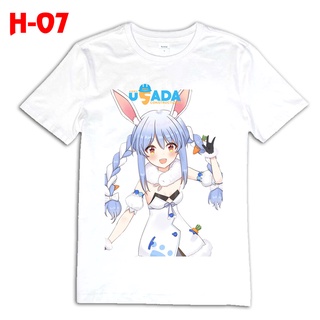 Áo thun anime Hololive Usada Pekora (áo giặt không bay màu)