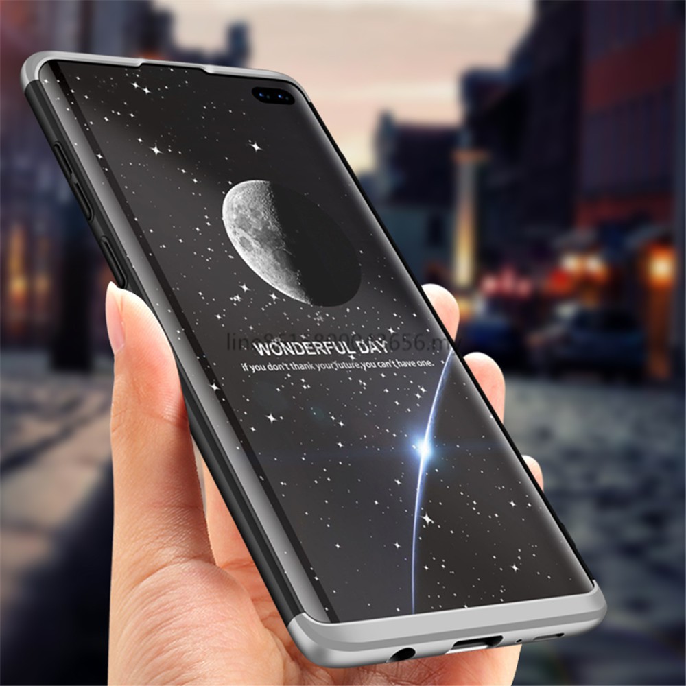 Ốp lưng bọc 360° 3 trong 1 cho Samsung Galaxy S10 S10E S10+ S10plus S10 5G S10lite A8 2018 A8+ 2018 A8plus 2018