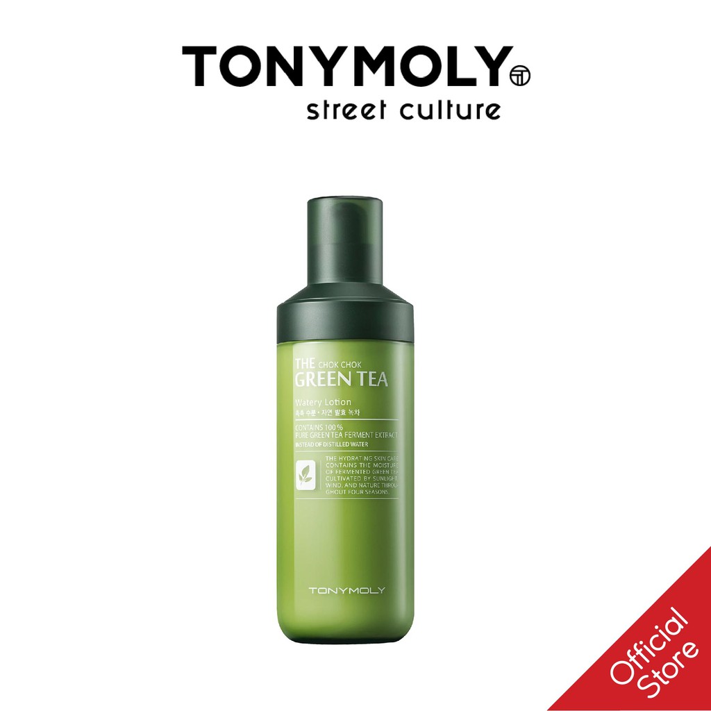 Sữa Dưỡng Da Trà Xanh TONYMOLY The Chok Chok Green Tea Watery Lotion 160ml