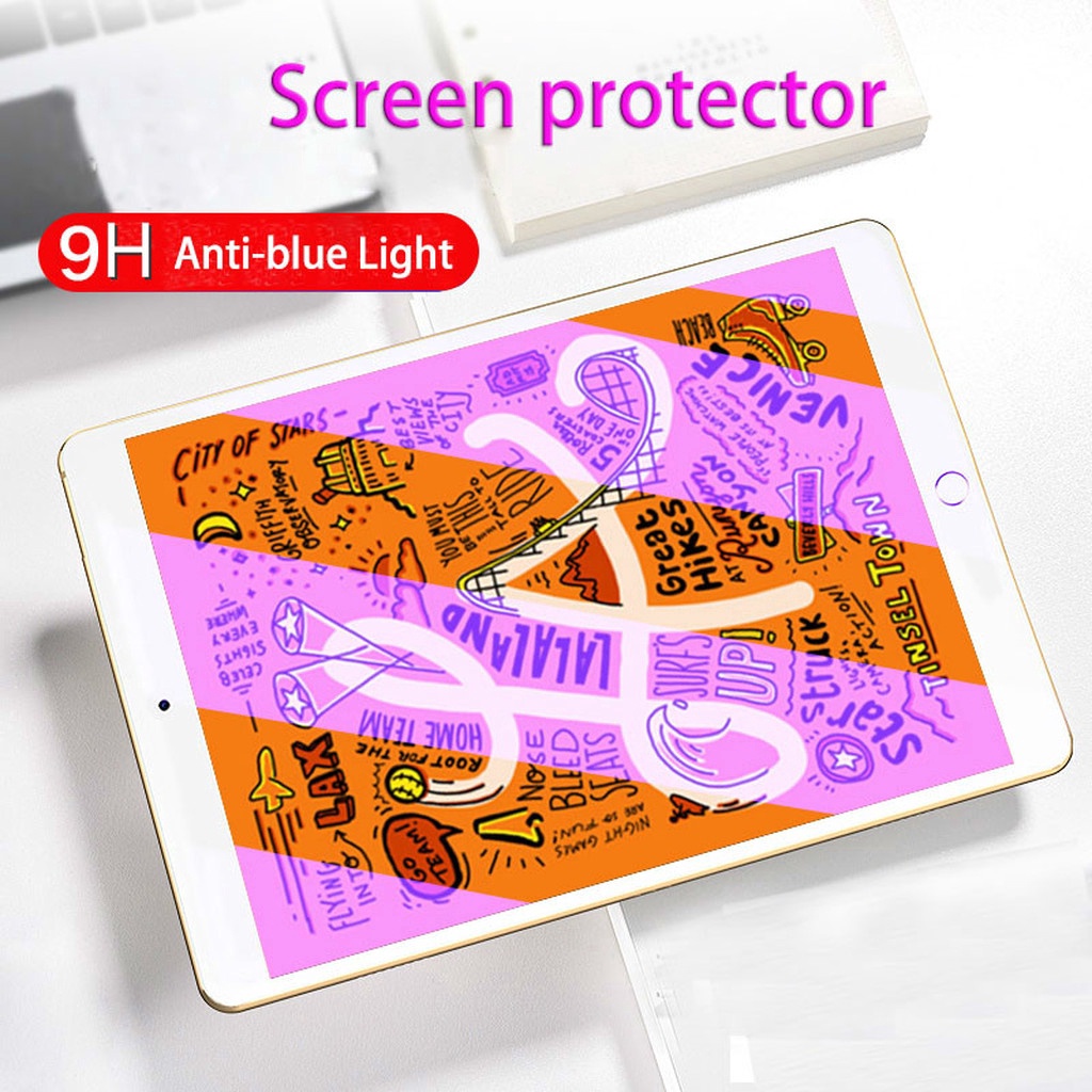 Kính Cường Lực Bảo Vệ Màn Hình Cho Apple Mini 1 2 3 4 5 Mini6 ipad6 ipad5 Air2 Air3 Pro9.7" Pro10.5" Pro11" air5 10.2" ipad 7 8 9 air4