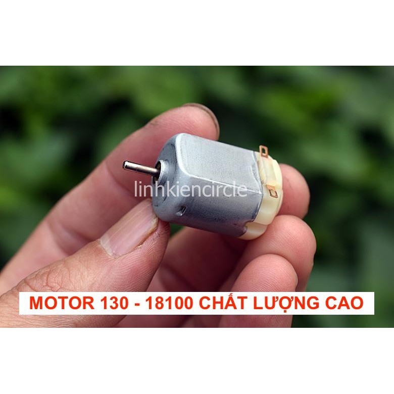 2 cái motor mini 130 - 181000 của Mabuchi chất lượng cao 3V - 5V tốc độ 12000 RPM - LK0004