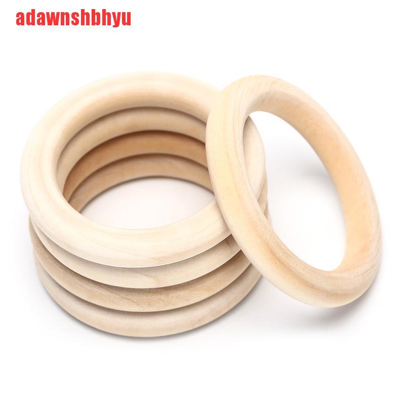 1 Túi Hạt Gỗ Tròn Tự Nhiên Dùng Làm Trang Sức DIY