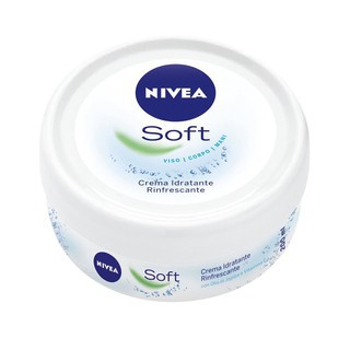 [Mua kèm rẻ hơn] Kem dưỡng ẩm Nivea Soft 200ml - Làm mềm mịn, sáng da, giữ ẩm chuyên sâu
