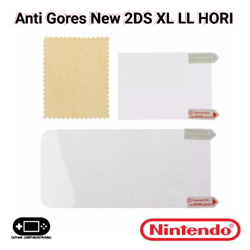 Miếng Dán Bảo Vệ Màn Hình Chống Ngáy Cho Nintendo New 2ds Xl