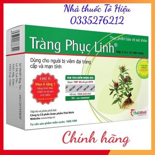 TRÀNG PHỤC LINH (Tem tích điểm 6 tặng 1 - Chính hãng), Dùng cho người viêm đại tràng cấp và mãn tính
