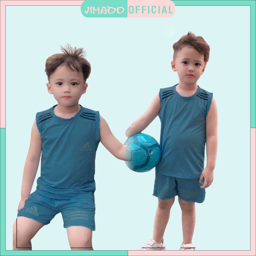 Bộ đồ cho bé gái bé trai combo 2 bộ quần áo Das thể thao thông hơi thoáng mát thấm hút mồ hôi tốt JIMADO 22222002332