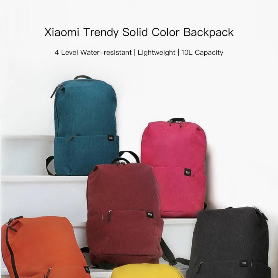 Balo đeo vai Xiaomi Backpack small balo mini màu sắc thời trang/ hàng chính hãng/hình ảnh chân thực /giá tốt