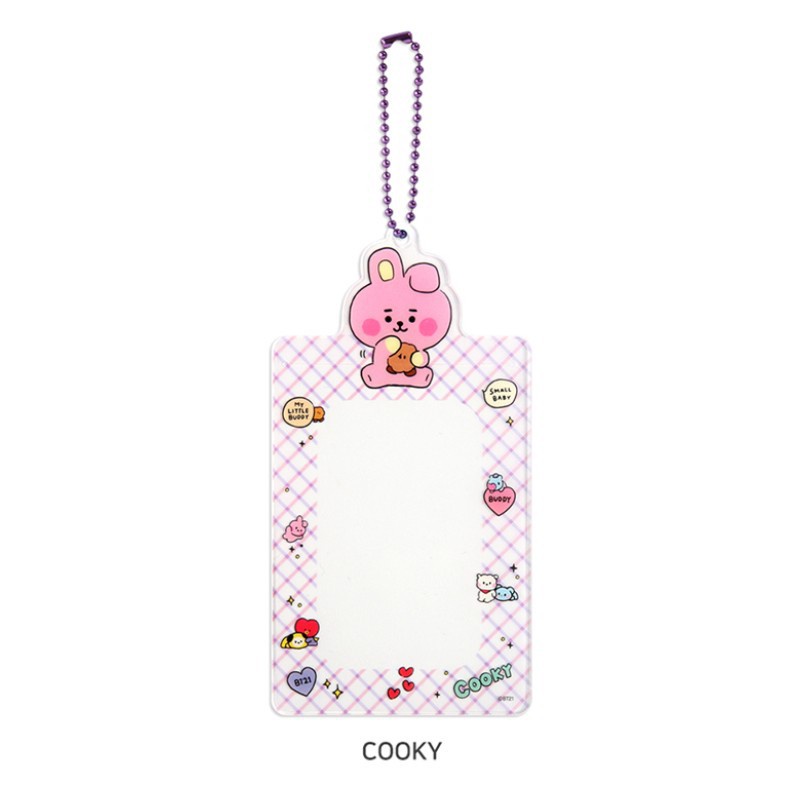 Bao Đựng Thẻ Trong Suốt In Hình BT21 Bts Dễ Thương