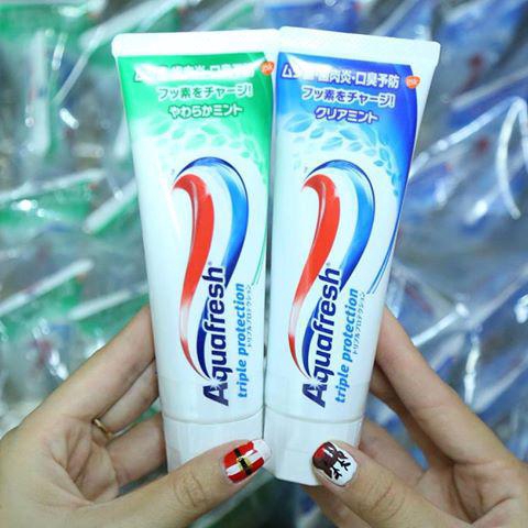 Kem Đánh Răng Aquafresh - Nội Địa Nhật Bản
