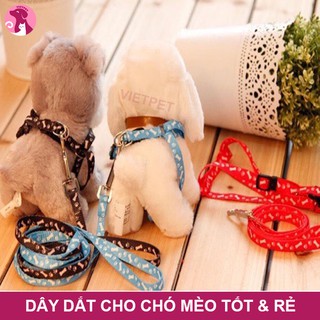 DÂY DẮT ĐAI NGỰA CHO CHÓ, MÈO