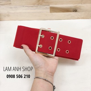 Dây nịt thun bản lớn 2 kim