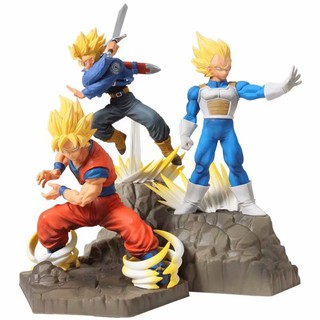 Đồ Chơi Lắp Ráp Nhân Vật dragon ball apf fighting monkey king vegeta trunks