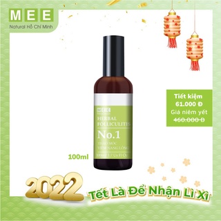 Xịt viêm nang lông MEE NATURAL 100ml - Thảo mộc viêm nang lông làm dịu kích ứng, mẩn đỏ Herbal Folliculitis
