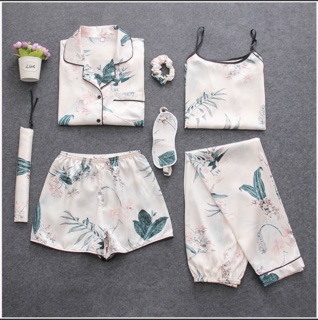 QQ897 Set Bijama 5 món