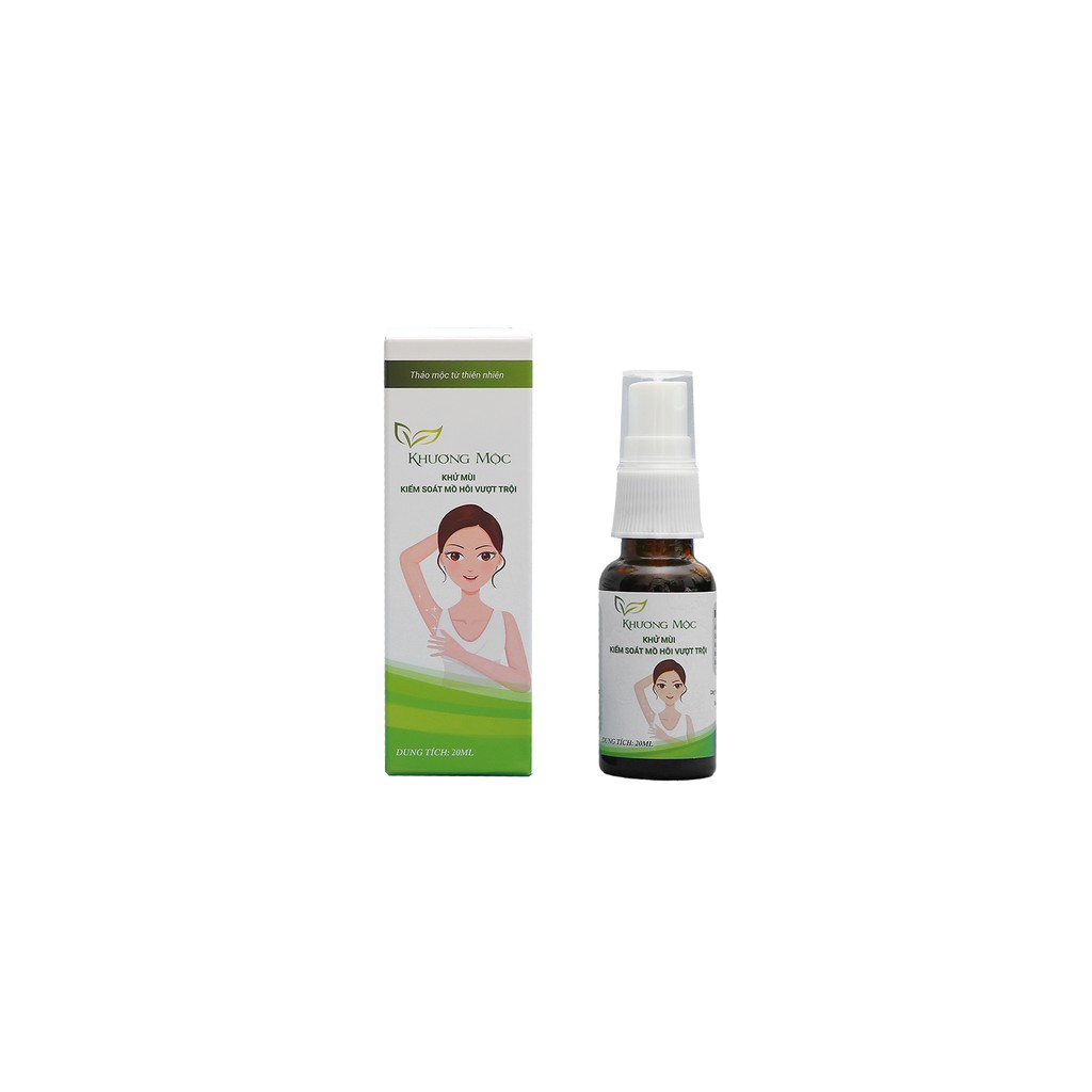 COMBO 2 LỌ - Xịt khử mùi, kiểm soát mồ hôi Thảo Dược Khương Mộc 20ml - Xịt thảo mộc - Xịt khử mùi hôi nách, hôi chân | BigBuy360 - bigbuy360.vn