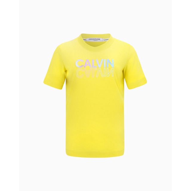 CALVIN KLEIN JEANS - Áo Thun Nữ A- Ss Ombre Calvin Modern Str - J216157ZIR