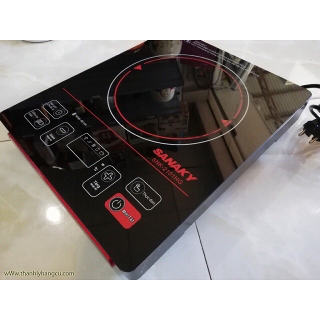Bếp Hồng Ngoại SANAKY SNK-2101HG Và Bếp Hồng Ngoại  SNK 2524- kèm nồi inox và vỉ nướng, Bảo Hành Chính Hãng 12 Tháng