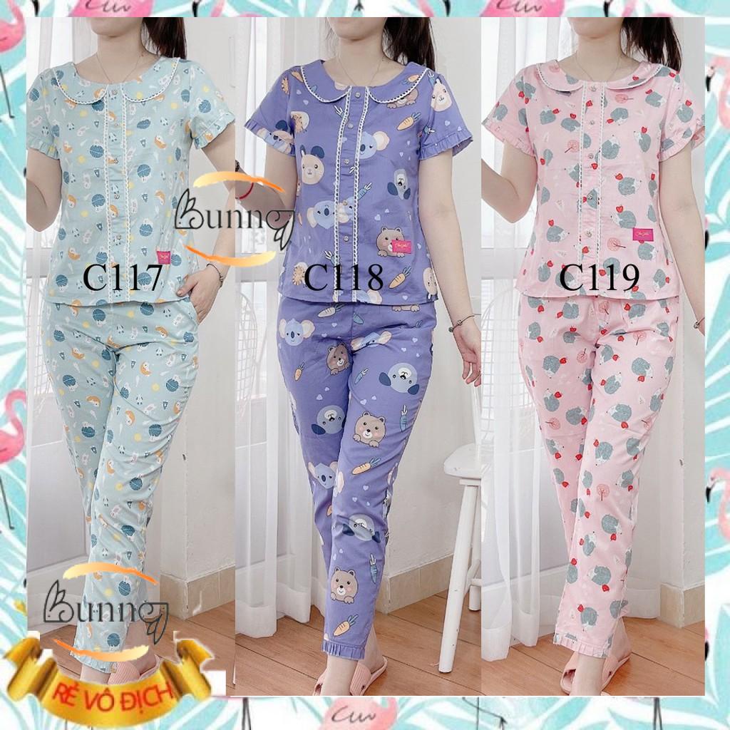 [Bunny] QUẦN ÁO BỘ NỮ, ĐỒ BỘ NỮ MẶC NHÀ MẶC SAU SINH, HỌA TIẾT HOẠT HÌNH, FOM DÁNG ĐẸP.