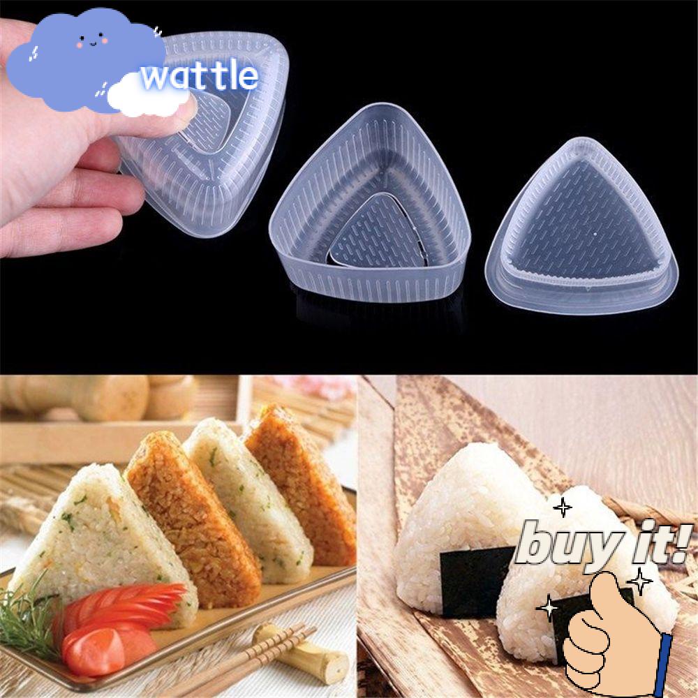 Set 2 Bộ 4 Khuôn Tam Giác Làm Sushi Onigiri DIY
