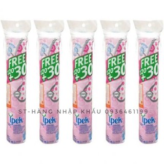 [150M,80M,130m] Bông Tẩy Trang Ipek Thổ Nhĩ Kỳ 150 (120 + 30) Miếng - tẩy trang{ hàng công ty}