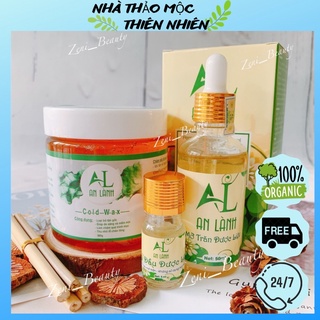 Combo wax triệt lông An Lành (tặng kèm bộ dụng cụ wax)