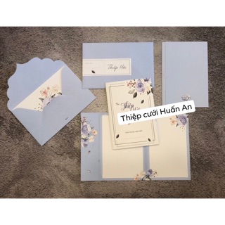 Thiệp cưới có phong bì