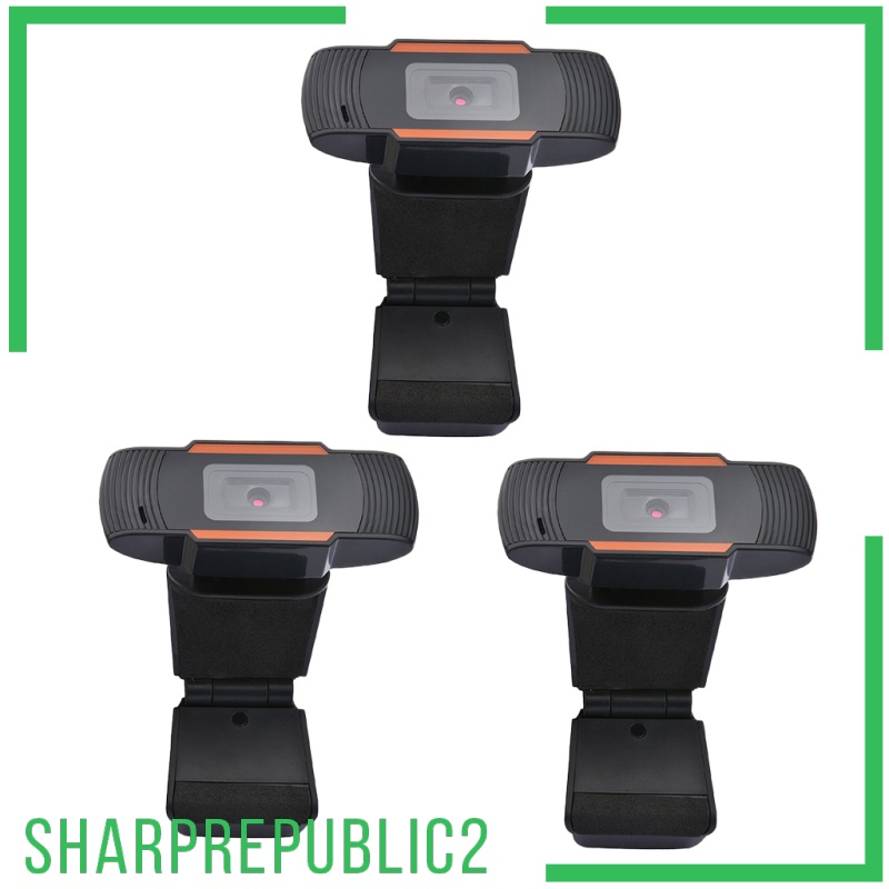 Set 3 Webcam Hd 720p Cổng Usb 2.0 Tự Động Lấy Nét